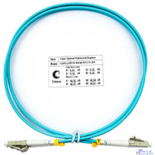 Cabeus FOP-50-LC-LC-1m Шнур оптический duplex LC-LC 50/125 mm OM3 1м LSZH