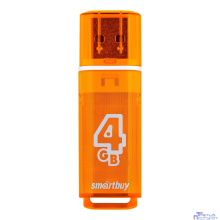 Smartbuy USB Drive 4GB Glossy series Orange (SB4GBGS-Or)