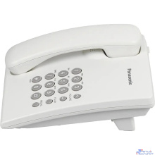 Panasonic KX-TS2350RUW (белый) {повтор номера, регул-ка громкости, кр.на стену}
