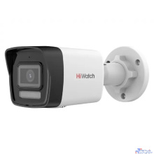 HiWatch DS-I250M(C) (2.8 mm) 2Мп уличная цилиндрическая IP-камера с EXIR-подсветкой до 30м и встроенным микрофоном