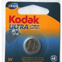 Kodak CR1616-1BL (MAX Lithium) (60/240/12000) ULTRA (1 шт. в уп-ке)
