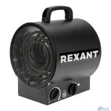 Rexant (60-0036) Пушка тепловая электрическая, круглая, прямоугольная подставка, ТЭН, 2кВт