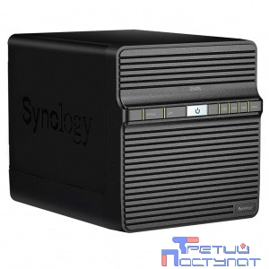 Synology DS420J Сетевое хранилище QC1,4GhzCPU/1GB/RAID0,1,5,6,10/up to 4HDDs SATA(3,5' ')/2xUSB3.0/1GigEth/iSCSI/2xIPcam(upto 16)/1xPS/2YW