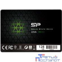 Silicon Power SSD 128Gb A56 SP128GBSS3A56B25 {SATA3.0, 7mm}