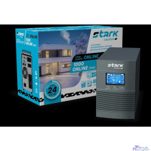 STARK SC 1000 Online 16А ИБП 1000 ВА/900 Вт {Online, Напольный, 110-300В, 2 х ЕВРО, Smart-slot, USB, RS232, EPO, БЕЗ АКБ - внешние батареи 2 шт от 4,5Ач до 320 Ач}