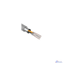 PROconnect (01-0121-3) Кабель витая пара омедненный F/UTP, CCA, CAT 5e, PVC, 2PR, 24AWG, INDOOR, SOLID, серый, 305м