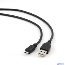 Bion Кабель USB 2.0 - micro USB, AM-microB, 1.8 м, черный [BXP-CCP-mUSB2-AMBM-018]