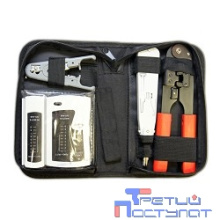 5bites TK030 Набор инструментов , клещи LY-T210C 8p8c, LY-T2020 Krone, нож LY-501C, тестер кабеля LY-CT005