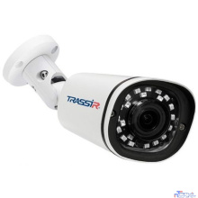 TRASSIR TR-D2121IR3 v6 2.8 Уличная 2Мп IP-камера с ИК-подсветкой. Матрица 1/2.7" CMOS, разрешение 2Мп FullHD (1920?1080) @25fps, чувствительность: 0.005Лк (F1.8), режим "день/ночь" (механический ИК-фи
