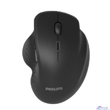 Philips Беспроводная Мышь SPK7624, 2,4 GHz, Bluetooth 3.0/5.0, 6 кноп., 800-1600dpi, Чёрный
