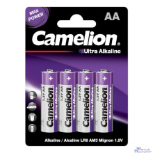Camelion Ultra BL-4 LR6 (LR6-BP4UT, батарейка 1.5В)(4 шт. в уп-ке)