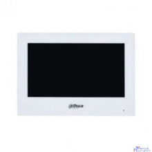 DAHUA DHI-VTH2621GW-P Видеодомофон IP 7 дюймовый, белый, ёмкостной сенсорный экран, питание DC 12В/PoE