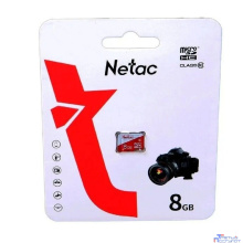 Micro SecureDigital 8GB Netac P500 ECO <NT02P500ECO-008G-S> (без SD адаптера)