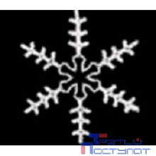 NEON-NIGHT (501-333) Фигура BN-107-LED "Большая Снежинка" {светодиодная белая, размер 95*95 см  }