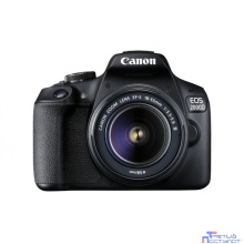 Canon EOS 2000D черный {24.1Mpix 18-55mm f/3.5-5.6 III 3" 1080p Full HD SDXC Li-ion} (с объективом) 2728C002