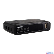 Ресивер DVB-T2 Hyundai H-DVB520 черный