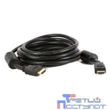 5bites APC-014-200 Кабель  HDMI M / HDMI M V1.4b, высокоскоростной, ethernet+3D, зол.разъемы, ферр.кольца, 20м.