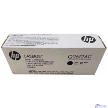 HP Q2612AC Картридж, Black для HP LJ 1010С, 2К (белая коробка)