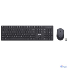 Клавиатура и мышь Wireless Filum FL-KTW10-BK мышь оптическая USB, 4 кл., DPI: 800/1200/1600, 104 кл., тип клавиатуры: мембранная, питание АА 1 шт., че