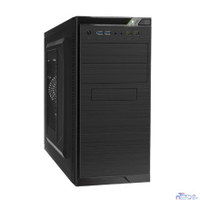 Exegate EX272749RUS Корпус Minitower Exegate QA-412U Black, mATX, <без БП>, 2*USB+2*USB3.0, Audio