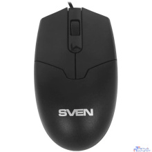 Мышь Sven RX-30 USB чёрная (2+1кл. 1000DPI,  каб. 2м., кор)