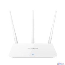 TENDA F3 Wi-Fi маршрутизатор стандарта N300 3 внешние антенны 5dBi, 1-port 10/100Mbps WAN, 3-ports 10/100Mbps LAN