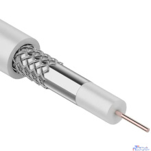 Rexant (01-2611) Кабель коаксиальный 3С-2V, 75Ом, CCS/Al/Al, 48%, 100м, INDOOR, белый