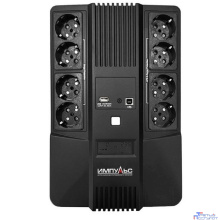 Импульс ИБП МАСТЕР 1000 {1000ВА/600Вт, LED, USB, RJ11/RJ45, SCHUKOx8} {MT10201}