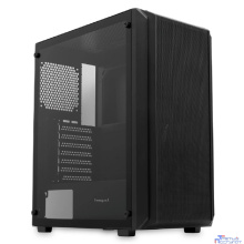 Case HSPD M730, Mesh Mid Tower, Black, TG, 0.4 SPCC, no fans, E-ATX, ATX, mATX, mITX, 155/280/175-200mm, 2x2.5", 2x3.5", 7xPCI, 1xUSB-A 3.0, 2xUSB-A 1.0, 335x193x445mm
