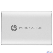 HP Portable SSD 250GB External P500 Series Silver <7PD51AA#ABB> (USB 3.2 Gen2 Type-C, up to 370/200Mbs, 100TBW, 79х54х10, 45g)