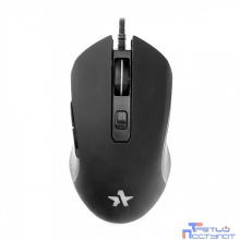 Гарнизон Мышь игровая GM-780G, "Алголь", оптическая USB, RGB-подсветка, прорезиненное покрытие, черный, 2400 DPI, кабель 1.5 м