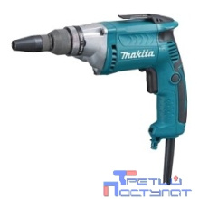 Makita FS2700 Шуруповерт сетевой [FS2700] {570Вт,0-2500об\м,6-ти гран 1\4",1.8кг,кор,шурупы-6мм,д\гипсокартона-6мм, подсветка}