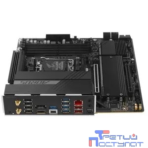 Gigabyte B650M AORUS ELITE AX {Socket AM5, AMD B650, 4xDDR5-5200, HDMI+DP, 2xPCI-Ex16, 4xSATA3(RAID 0/1/10), 2xM.2, 8 Ch Audio, 2.5GLan, WiFi, (4+4)xUSB2.0, (7+2)xUSB3.2, (1+1)xUSB3.2 Type-C™, mATX}