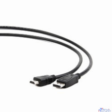 Кабель DisplayPort-HDMI Gembird/Cablexpert  3м, 20M/19M, черный, экран, пакет(CC-DP-HDMI-3M)