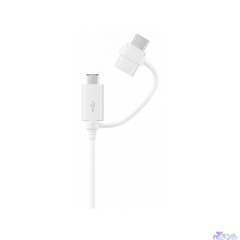 Sam. кабель-дата USB->microUSB+Type-C wh [EP-DG930DWEGRU]
