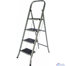 FIT РОС Лестница-стремянка стальная, 4 широкие ступени, Н=129 см, вес 6,25 кг [65383]