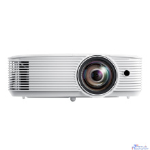 Optoma X309ST Проектор [E9PD7DQ01EZ1] { Full 3D; DLP, XGA (1024*768), 3700 ANSI Lm, 25 000:1, Короткофокусный TR 0,617:1; HDMI 1.4a x1; VGA (YPbPr/RGB)