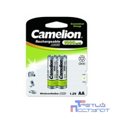 Camelion   AA-1000mAh Ni-Cd BL-2 (NC-AA1000BP2, аккумулятор,1.2В) (2 шт. в уп-ке)