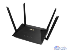 ASUS RT-AX53U Беспроводной двухдиапазонный маршрутизатор AX1800 с поддержкой технологии MU-MIMO, 3G/4G и USB-портом, Wi-Fi 6 (ax)