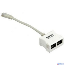 Hyperline SPL-YT4-E2-E2 Разветвитель 4Pr.T568A/T568B -> 2 x 2Pr.10BASE-T