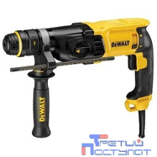 DeWalt D 25133 K Перфоратор [D 25133 K] {,SDS+,800Вт,3реж,2.9(по ЕРТА)Дж,0-5500у\м,2.6кг,чем TSTAK}