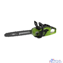Greenworks Цепная пила аккумуляторная GreenWorks  GD40CS18, 40V, 40 см, бесщеточная,  до 1,8 КВТ, с АКБ 2АЧ и ЗУ [2005807UA]