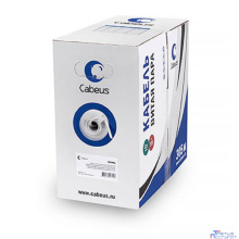 Cabeus UTP-4P-Cat.5e-SOLID-LSLTx-GY Витая пара UTP (U/UTP), категория 5e, 4 пары (24 AWG), одножильный, нг(А)-LSLTx, серый (305 м)