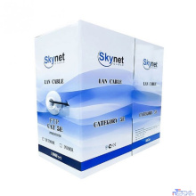 SkyNet Кабель UTP indoor 4x2x0,46, медный, FLUKE TEST, кат.5e, однож., (305м) box, серый [CSL-UTP-4-CU](АК5010143/1693211)