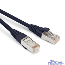 Hyperline PC-LPM-STP-RJ45-RJ45-C5e-0.5M-LSZH-BK Патч-корд F/UTP, экранированный, Cat.5e, LSZH, 0.5 м, черный