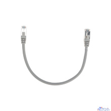Rexant (02-0210-03) Патч-корд F/UTP, CAT 6, RJ45-RJ45, 26AWG, LSZH, серый, 0,3м