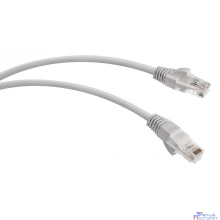 WRline Патч-корд U/UTP, категория 5е, 2xRJ45, неэкранированный, серый, LSZH, 0.3м