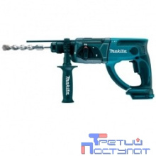 Makita DHR202Z Перфоратор аккумуляторный SDS+ [DHR202Z] {18В,Li-ion,3реж,1.9Дж,0-4000у\м,3.5кг,чем,подсв,б\акк и з\у,совмест с 4Ач Li-ion}