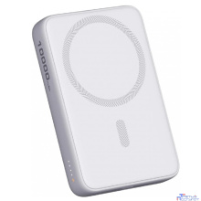 Aukey внешний аккумулятор Magnetic 10000 Qi White (APB-PB-MS04WH)