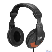 Exegate EX295315RUS Полноразмерные наушники с микрофоном (гарнитура) ExeGate Office HS-130S (2x3.5мм, динамик 40мм, 20-20000Гц, длина кабеля 2.2м, регулировка громкости)